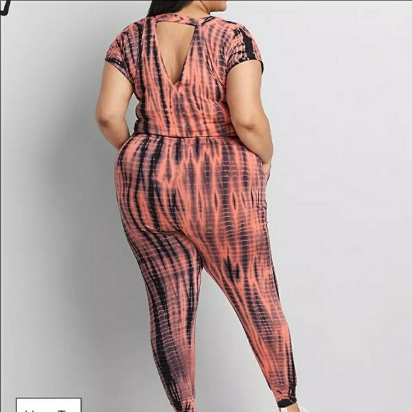 LIVI Crossover Tie-dye Jumpsuit 34/36 - Picture 2 of 3